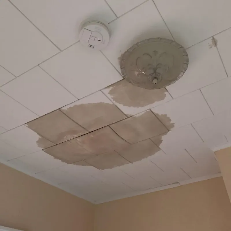 Ceiling Water Damage Repair in Limington, ME