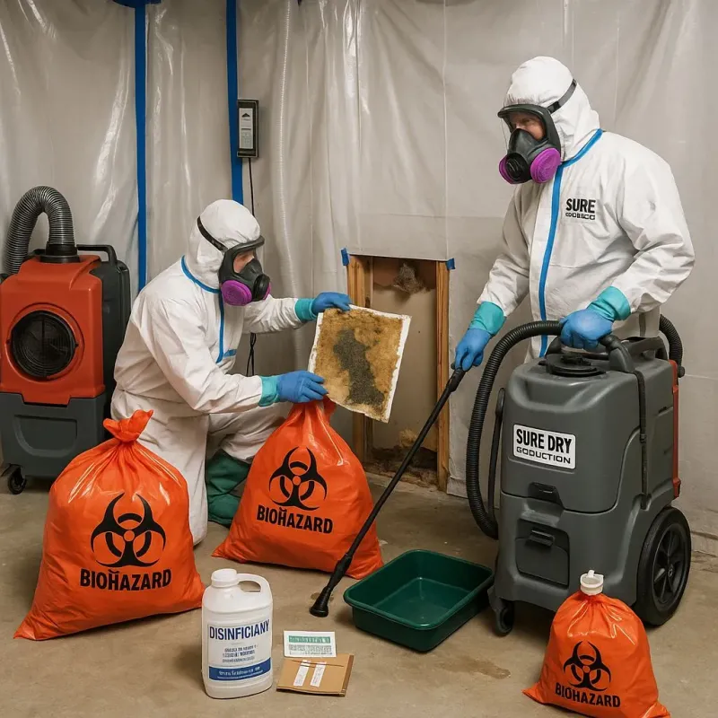Contaminated Water Handling Protocols process in Limington, ME